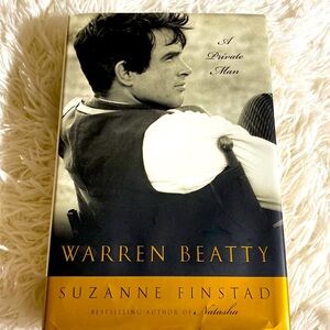 WARREN BEATTY A PRIVATE MAN by SUZANNE FINSTAD Hardback EUC